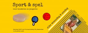 Sport & Spel voor kinderen en jongeren Amsterdam oost