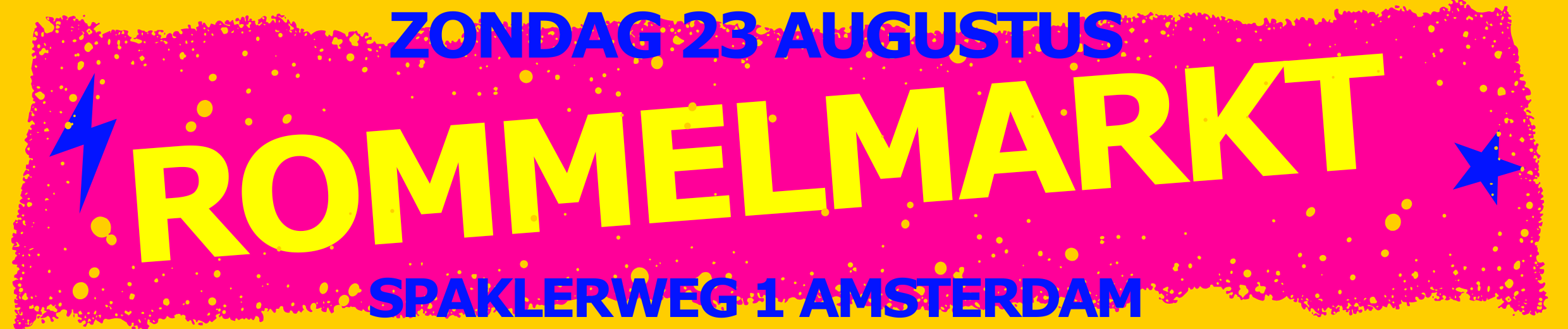 rommelmarkt zondag 23 augustus qru